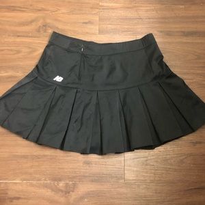 New Balance Pleated Black Sport Golf Skirt